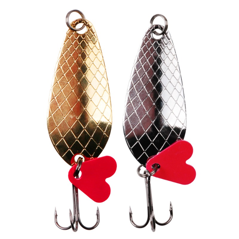 Fishing Hook Treble - 1 pçs metal jigging spinner colher