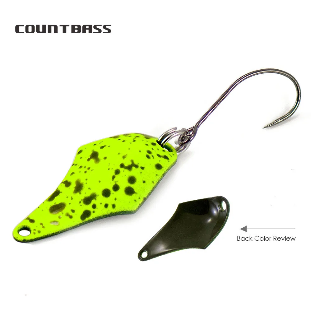 Fishing Hook Barbless - Colher de fundição COUNTBASS 5/64oz 2g