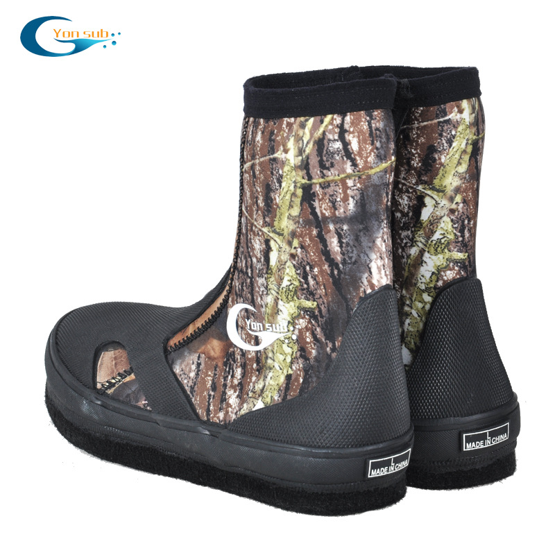 Fishing Hook Size - Botas de Neoprene Camufladas para Esportes