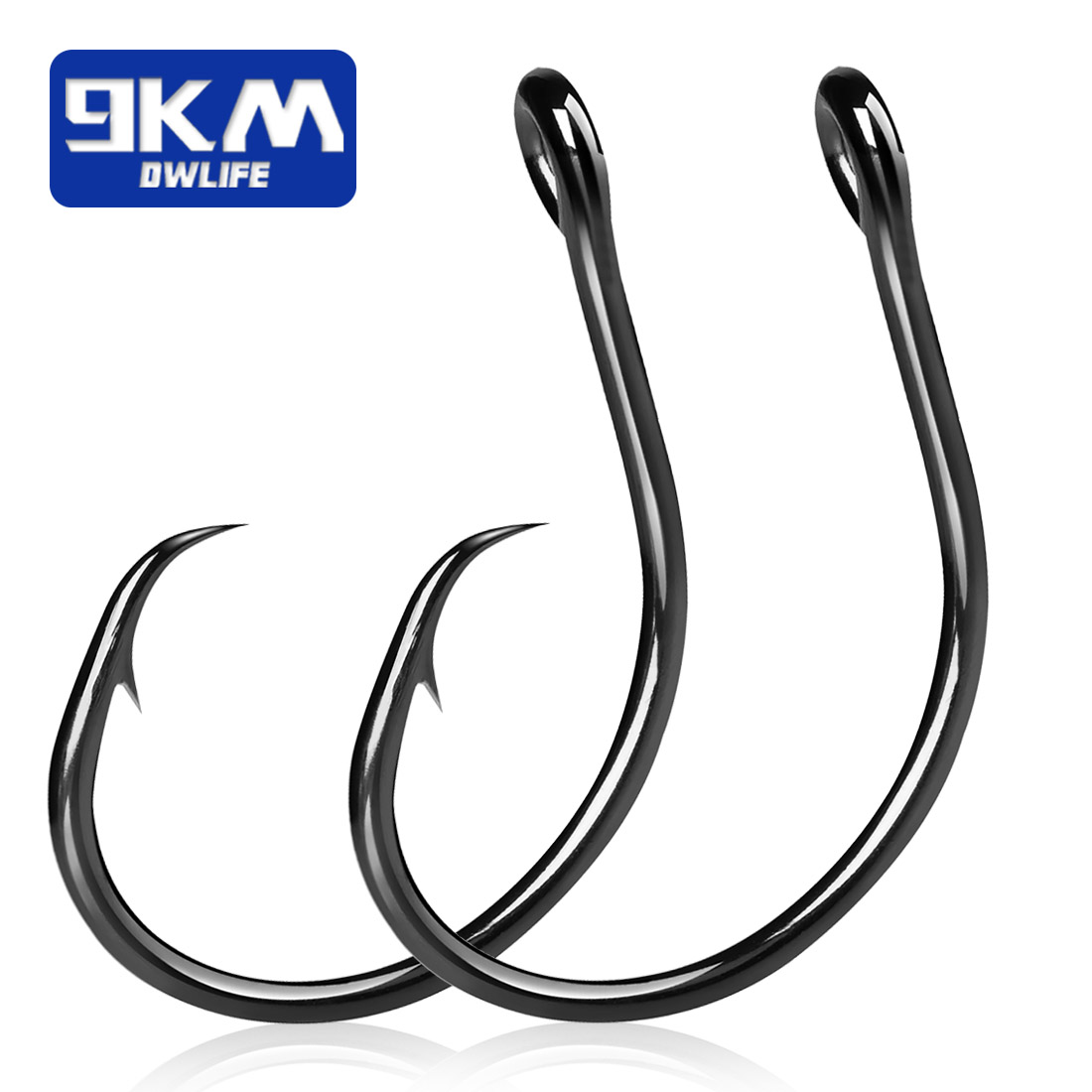 Fishing Hook Circle - Anzóis Circulares de Abertura Larga 9KM