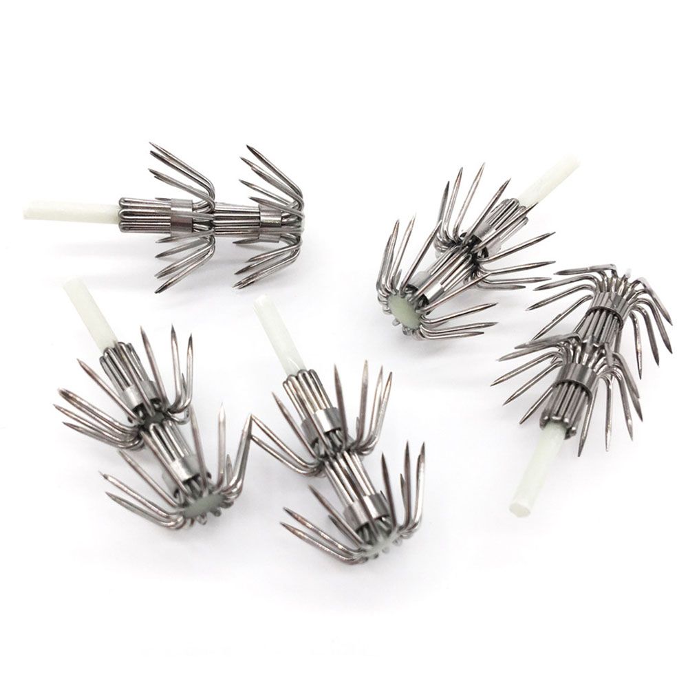 Fishing Hook Assortment - Aço inoxidável camadas duplas Umbrella pesca