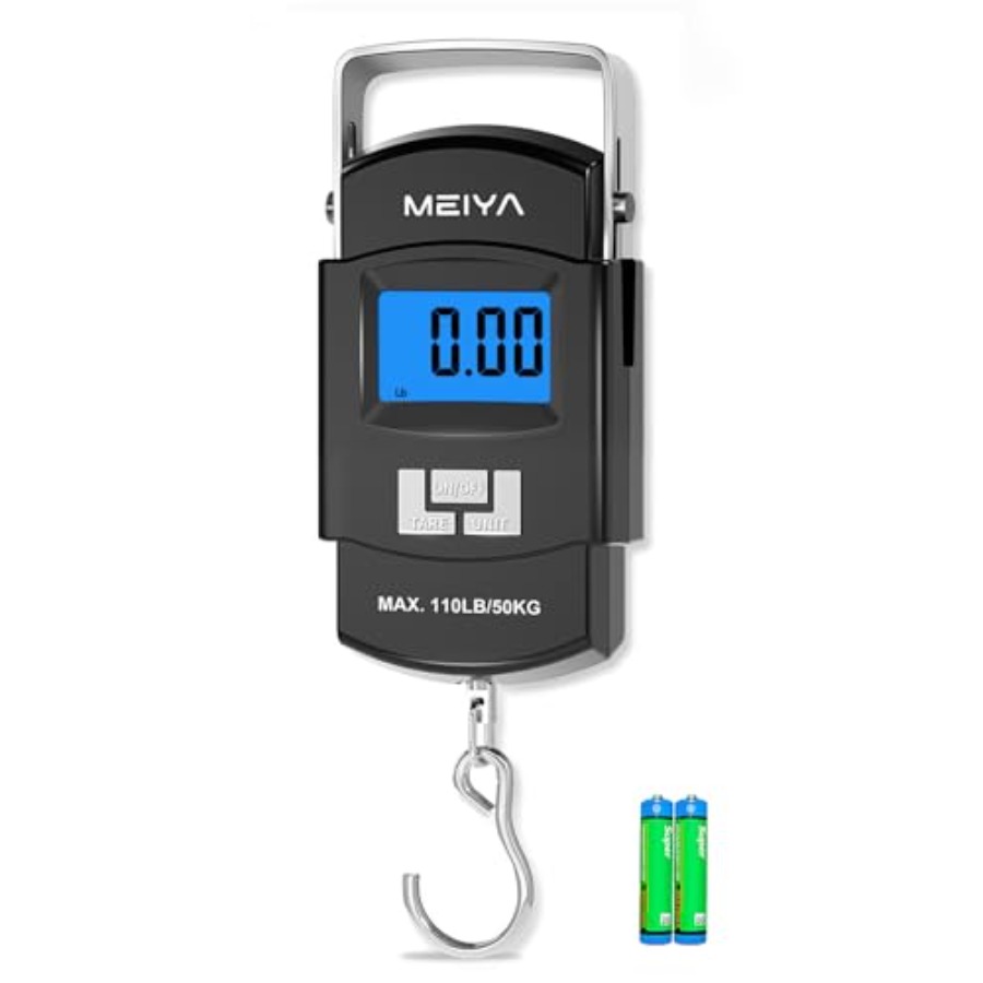 Fishing Hook Stainless Steel - Balança Digital para Pesca 110lb/50kg com