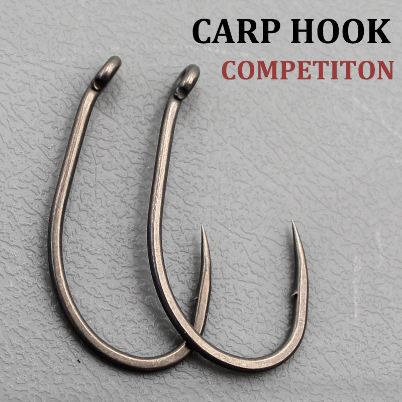 Fishing Hook Assortment - Ganchos farpados com revestimento de PTFE