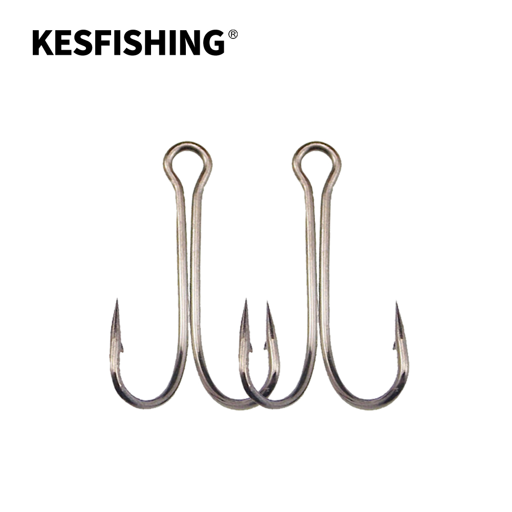 Fishing Hook Weedless - Anzol Duplo KESFISHING Anti-Engate para Iscas