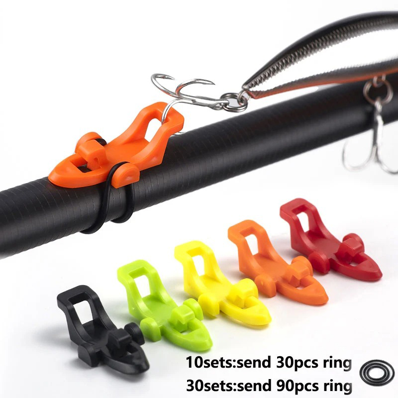 Fishing Hook Box - 1-10 Peças Suporte de Segurança para