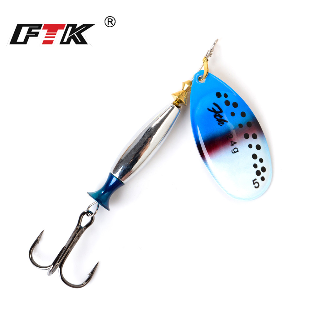 Fishing Hook Treble - Ftk 18g 24g isca giratória colher