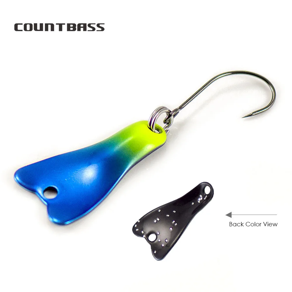 Fishing Hook Barbless - Colher de fundição COUNTBASS 5/64oz 2g