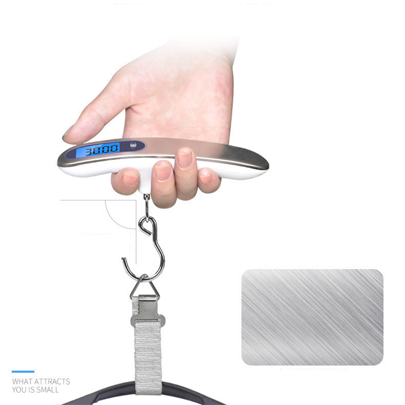 Fishing Hook - Balança portátil digital display lcd 110lb/50kg