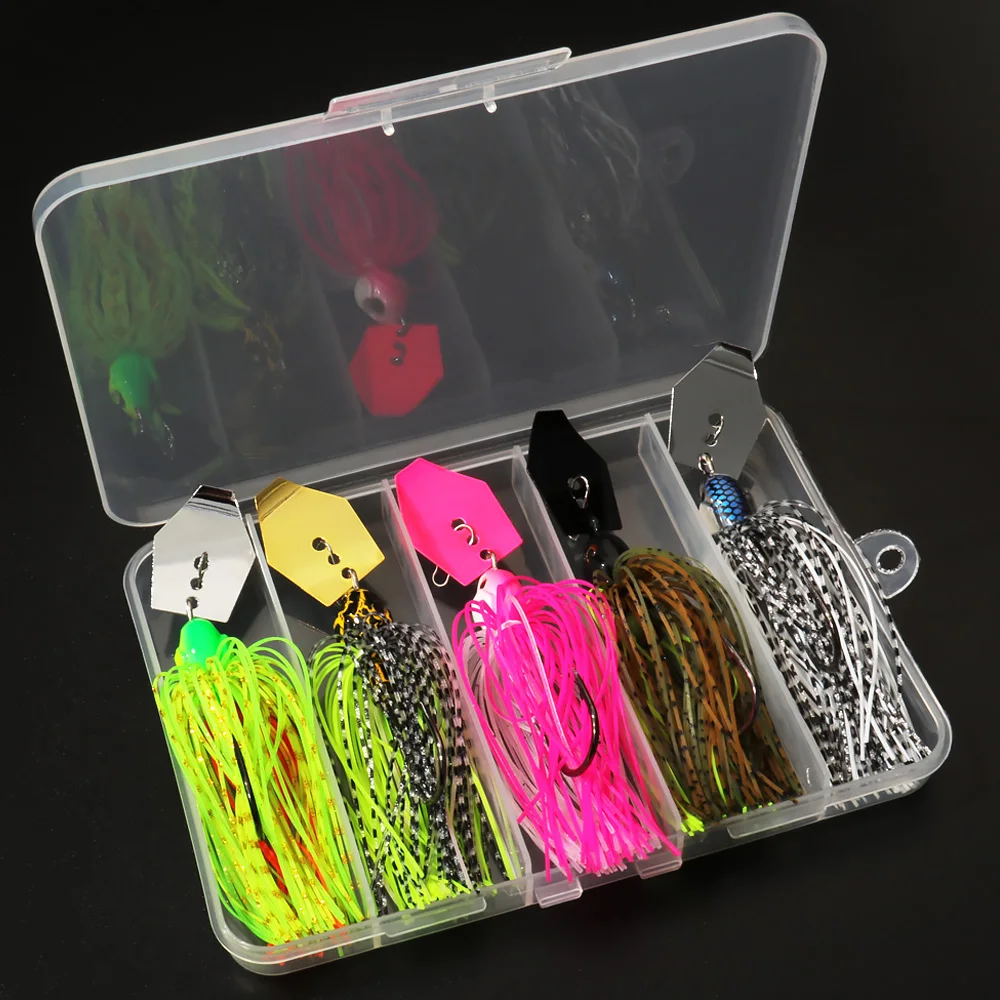 Fishing Hook Weedless - Spinner isca 7g/9g/12g/14g/21g kit de iscas