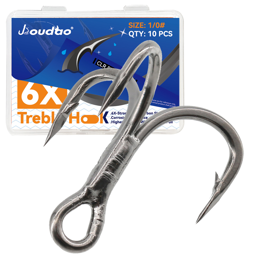 Fishing Hook Barbless - 6x gancho agudo de pesca 10