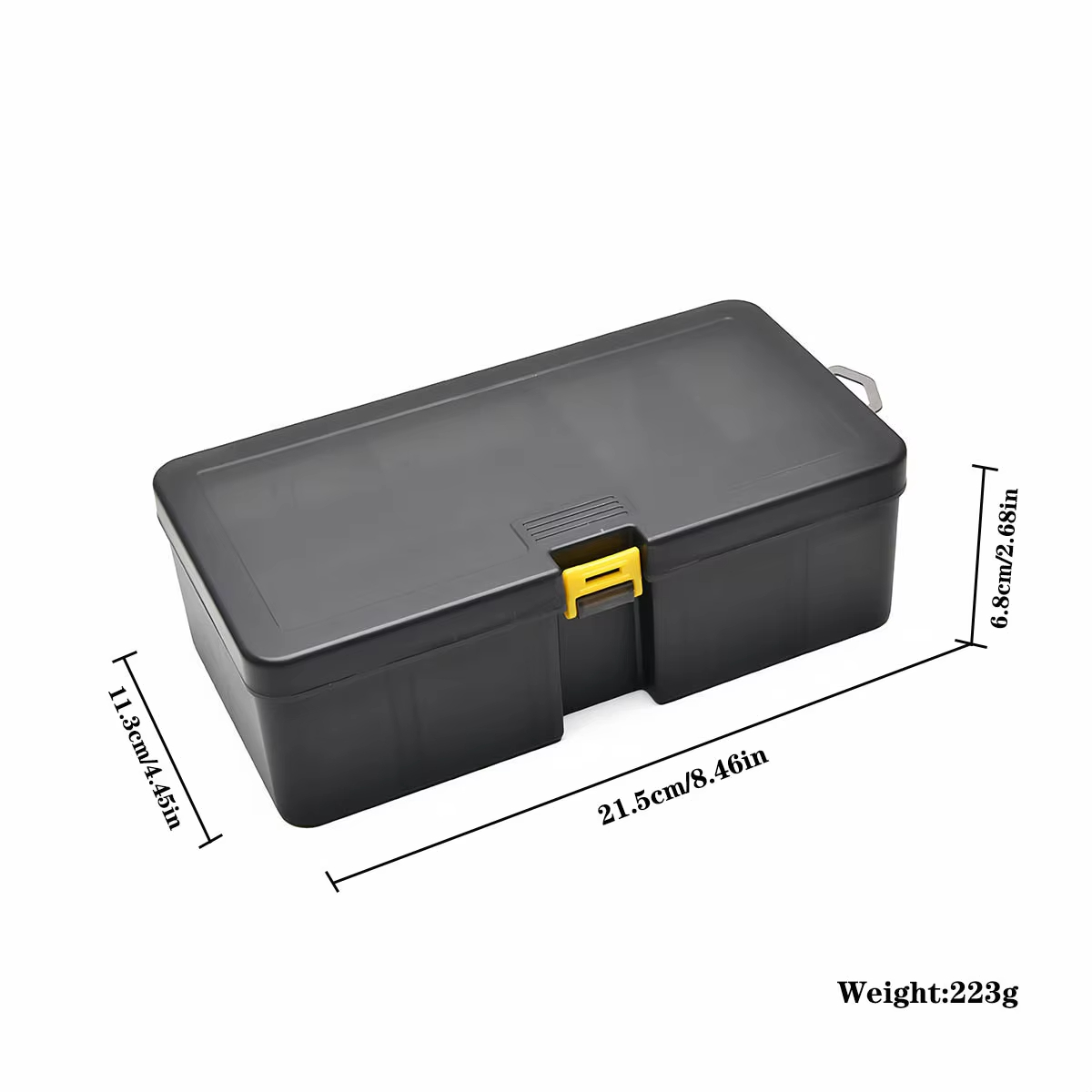 Fishing Hook Size - Caixa de Pesca de Grande Capacidade