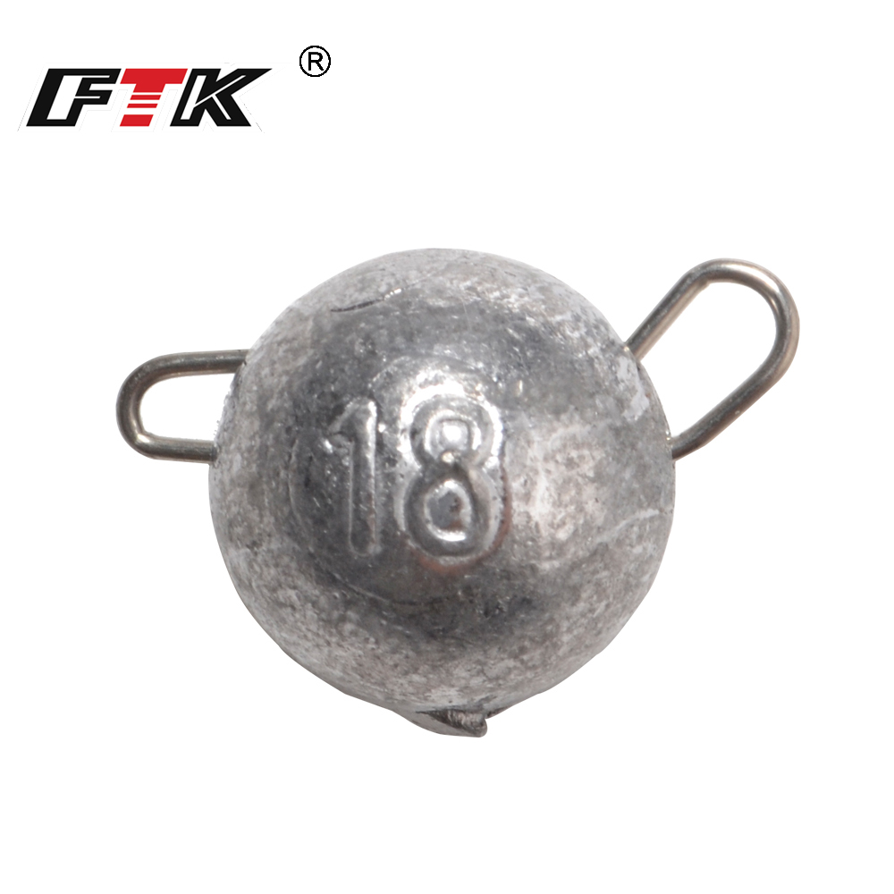 Fishing Hook Jig - Ftk 5 pçs supercontinente chumbada cabeça