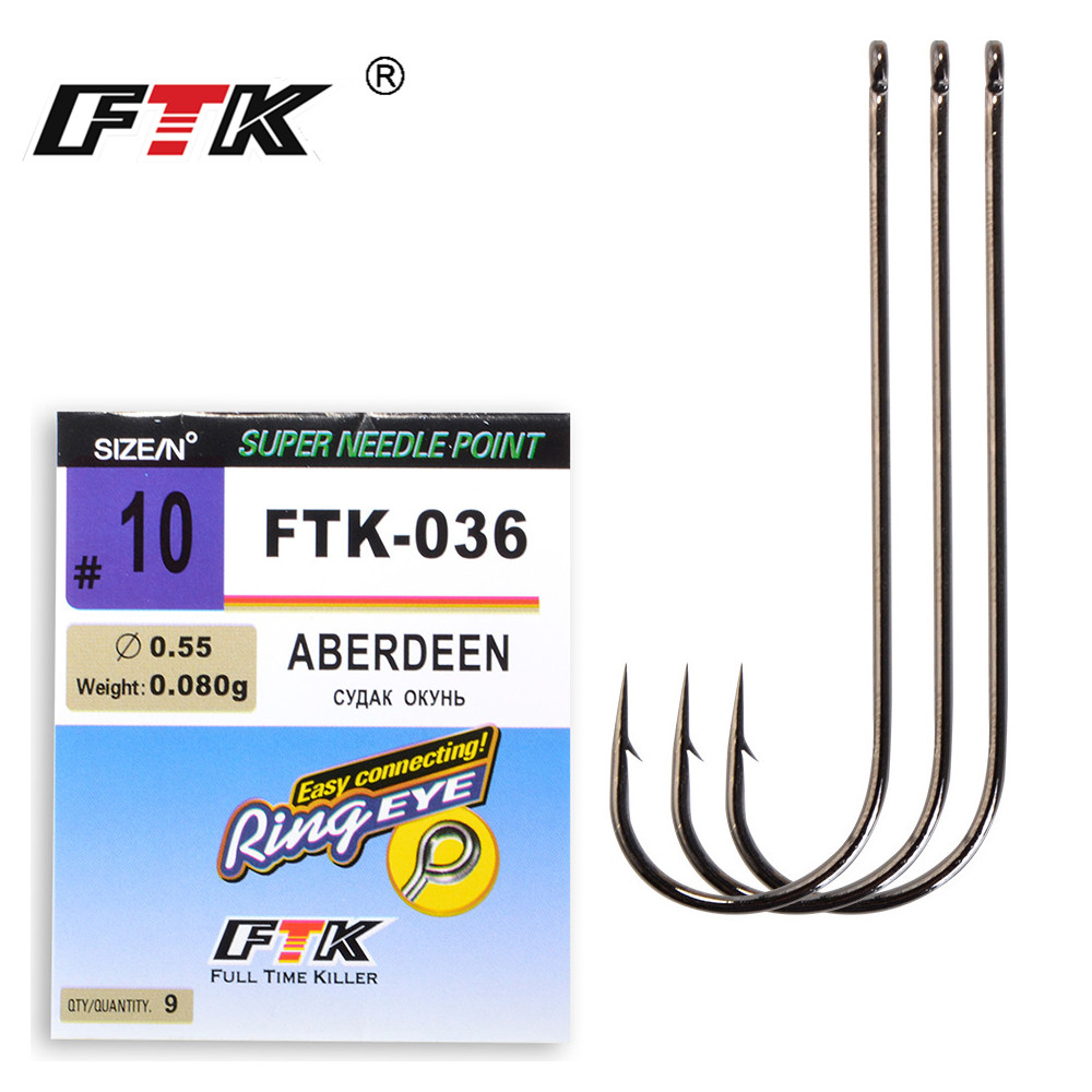Fishing Hook Assortment - FTK Classic ABERDEEN Ganchos de pesca