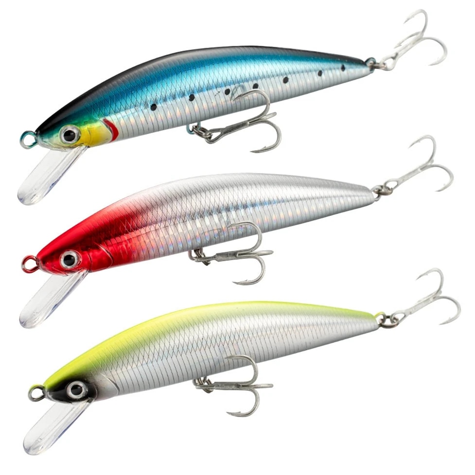 Fishing Hook Treble - Sinking Minnow Fishing Lure, Strong Treble