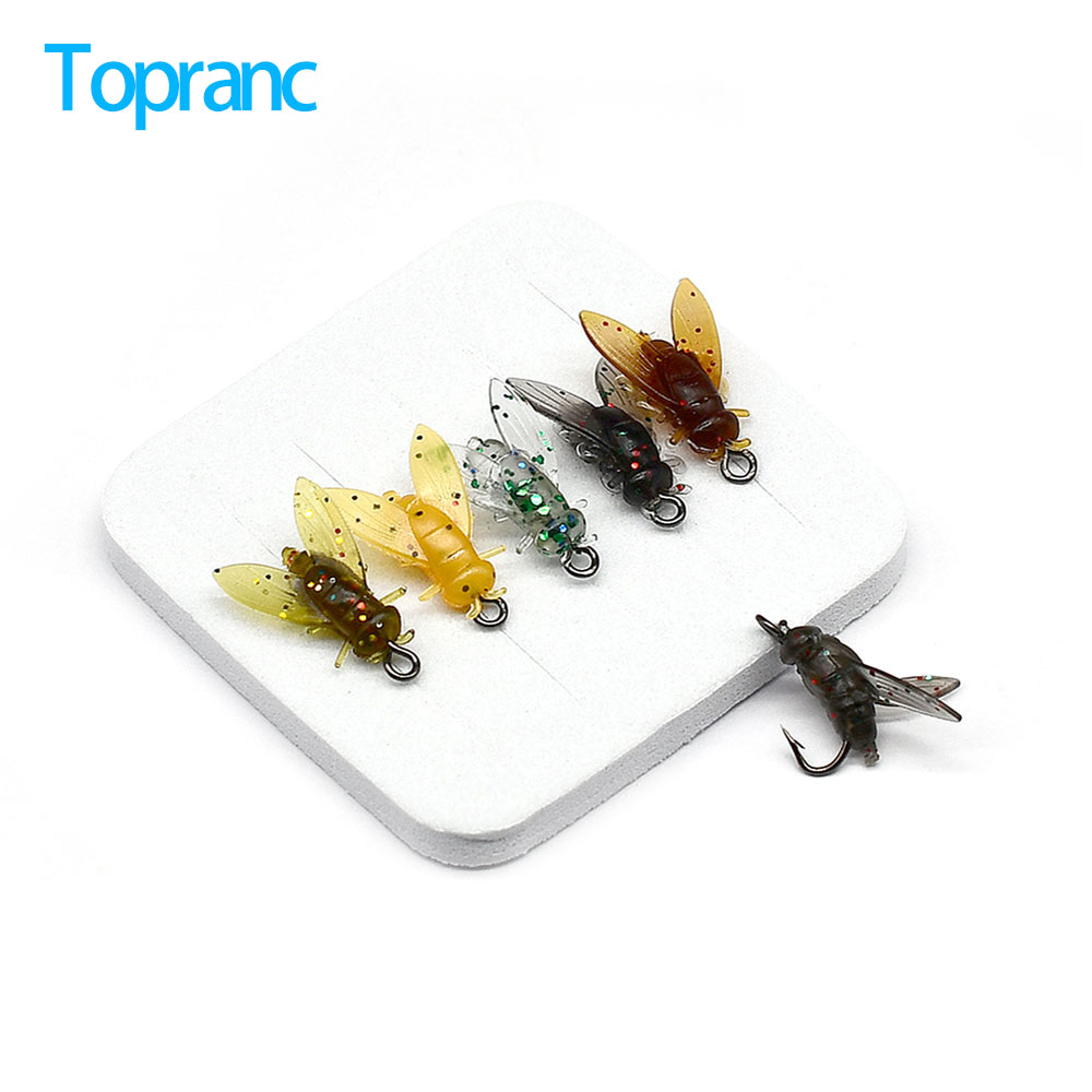 Fishing Hook Assortment - 10 Iscas Artificiais Biônicas de Mosca