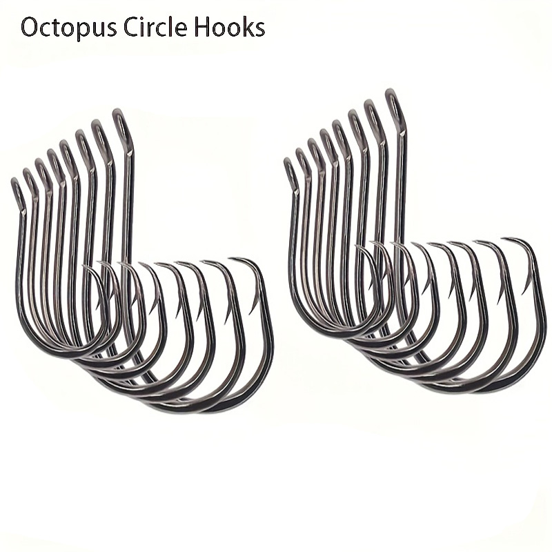 Fishing Hook Circle - 50 peças ganchos circulares equipamentos de