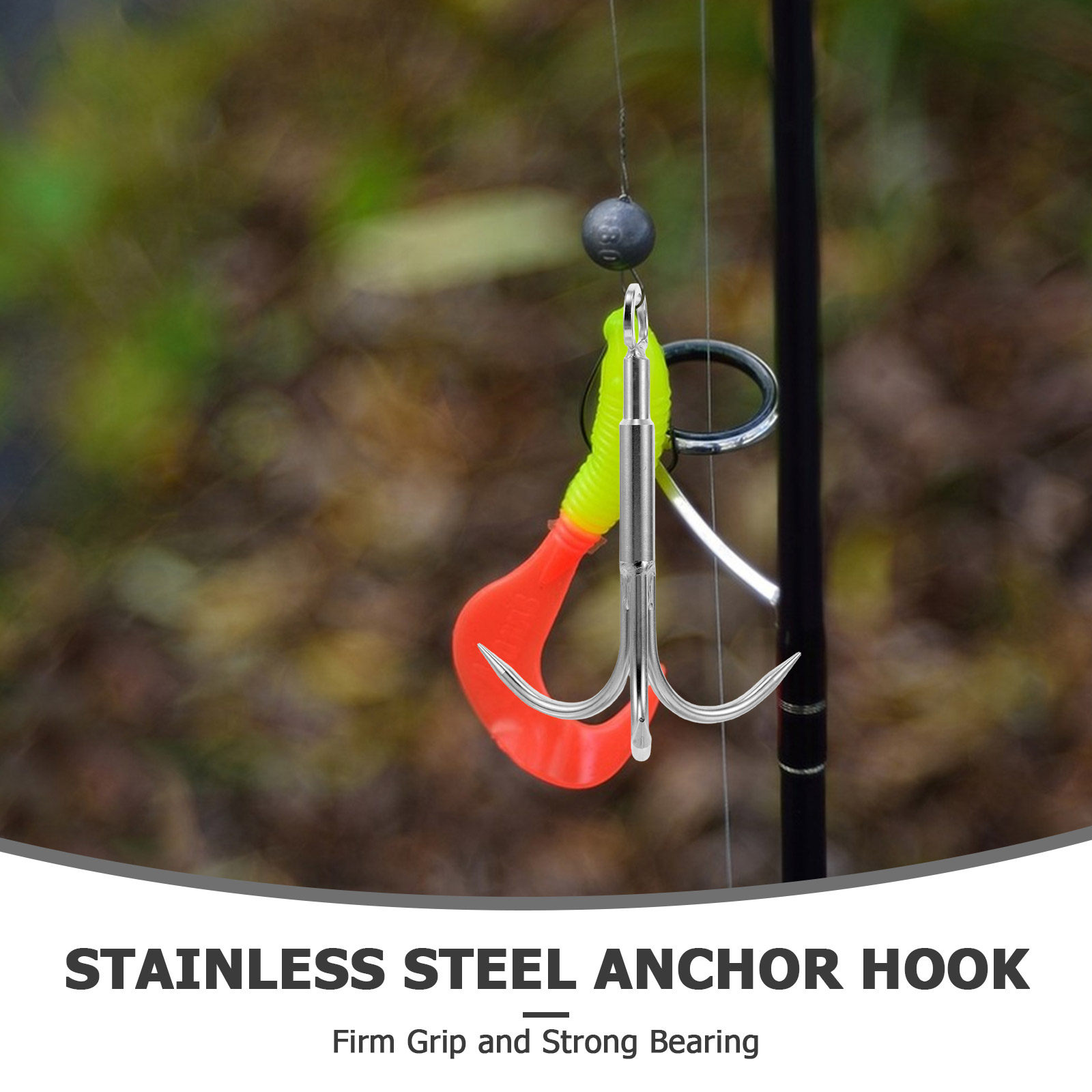 Gancho de Pesca Multifuncional - Fishing Hook Stainless Steel avaliação e preço