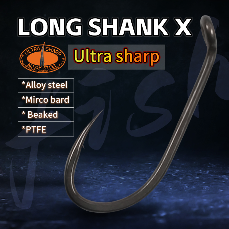 10 pçs gancho de pesca da carp - Fishing Hook Barbless avaliação e preço