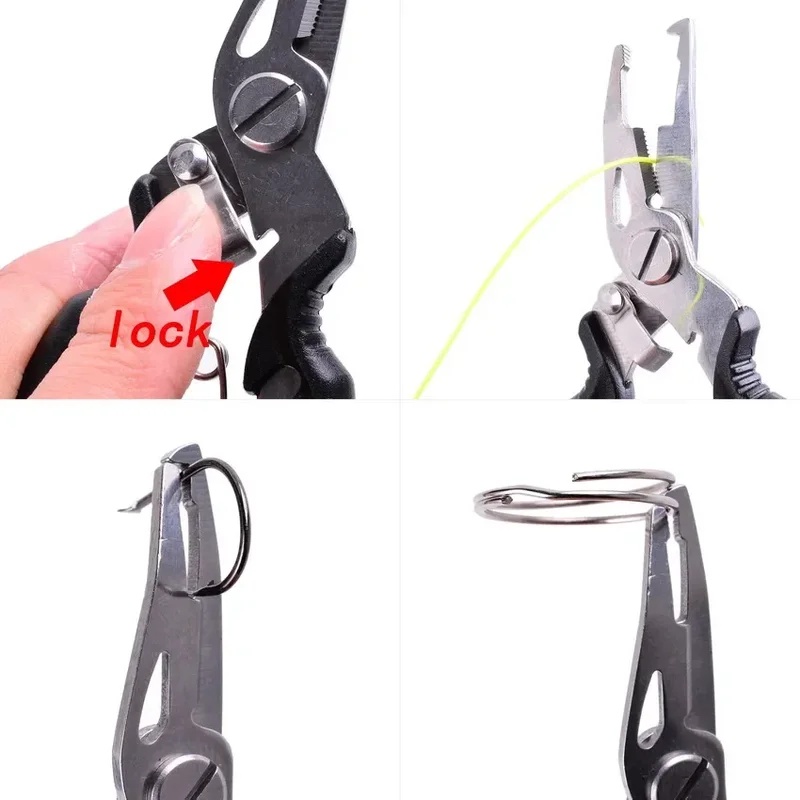Alicate de Pesca com Tesoura,  - Fishing Hook Stainless Steel avaliação e preço