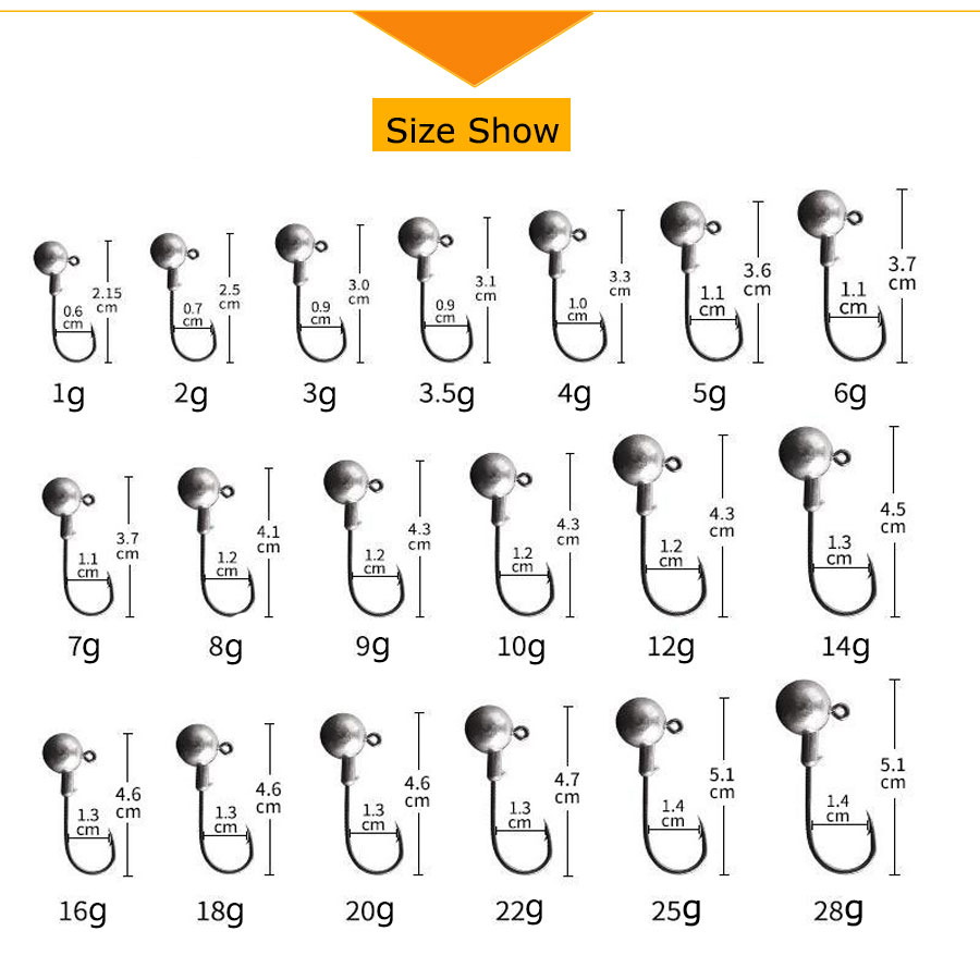 MrLurion 50 peças de anzóis ji - Fishing Hook Weedless avaliação e preço