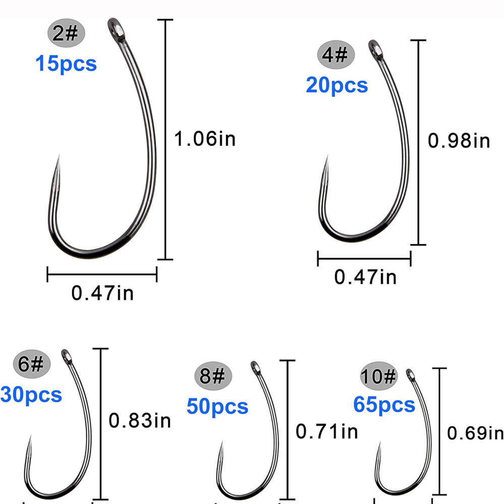Barbless Fishing Hooks Kit, Sh - Fishing Hook Circle avaliação e preço