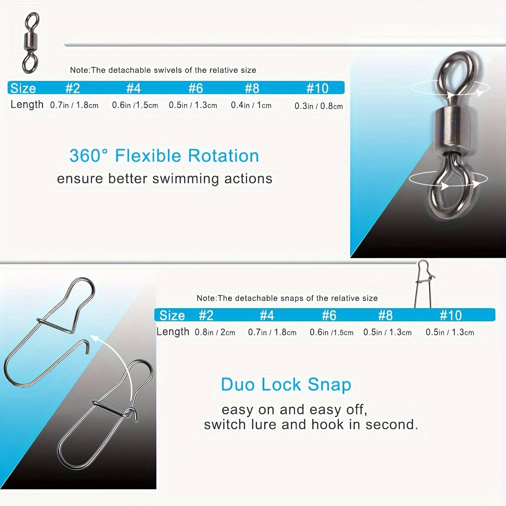 Conjunto de 95/210 Peças de Co - Fishing Hook Stainless Steel avaliação e preço