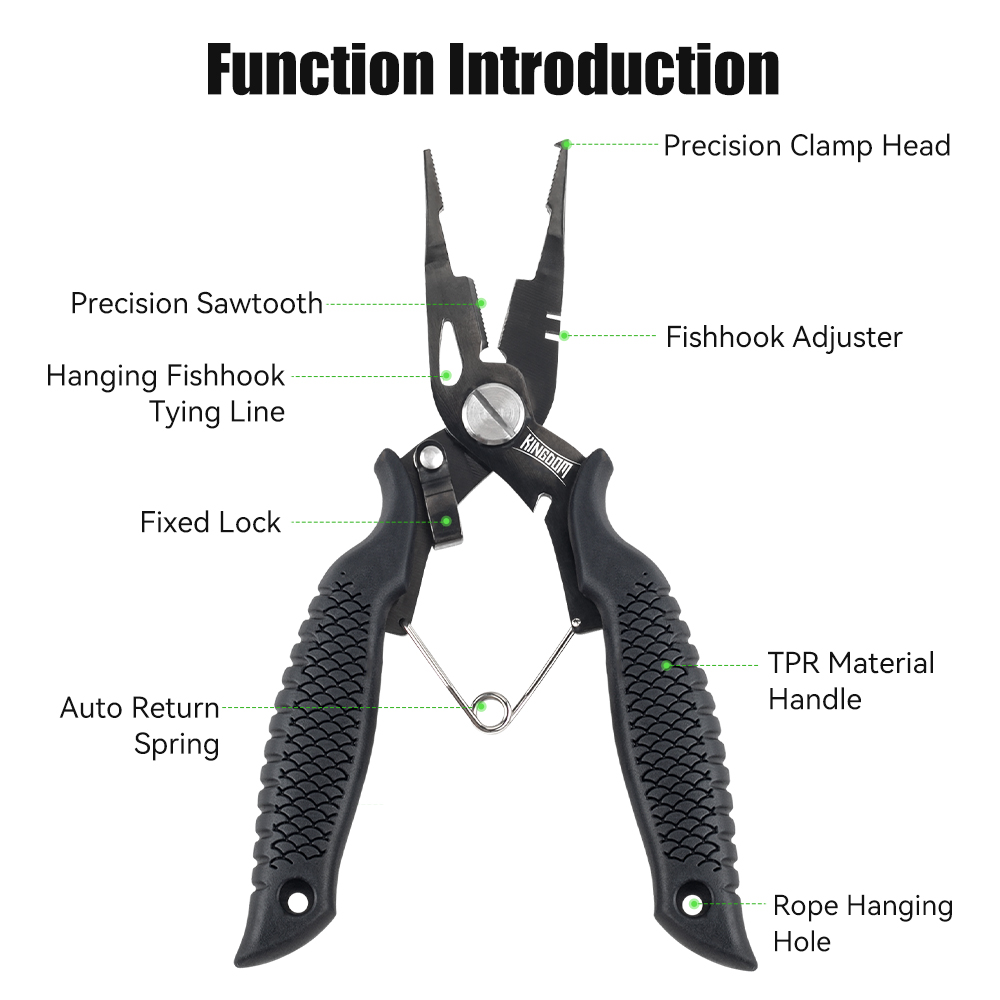 Alicate de pesca reino multifu - Fishing Hook Remover avaliação e preço