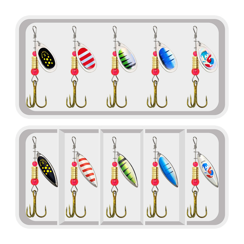 Isca de pesca giratória colher - Fishing Hook Treble avaliação e preço