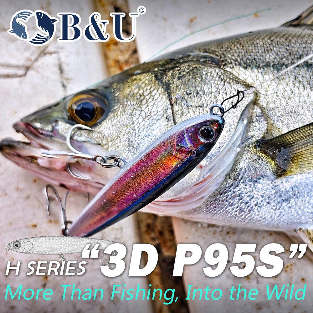 Isca Artificial B&U Sinking Pe - Fishing Hook Treble avaliação e preço