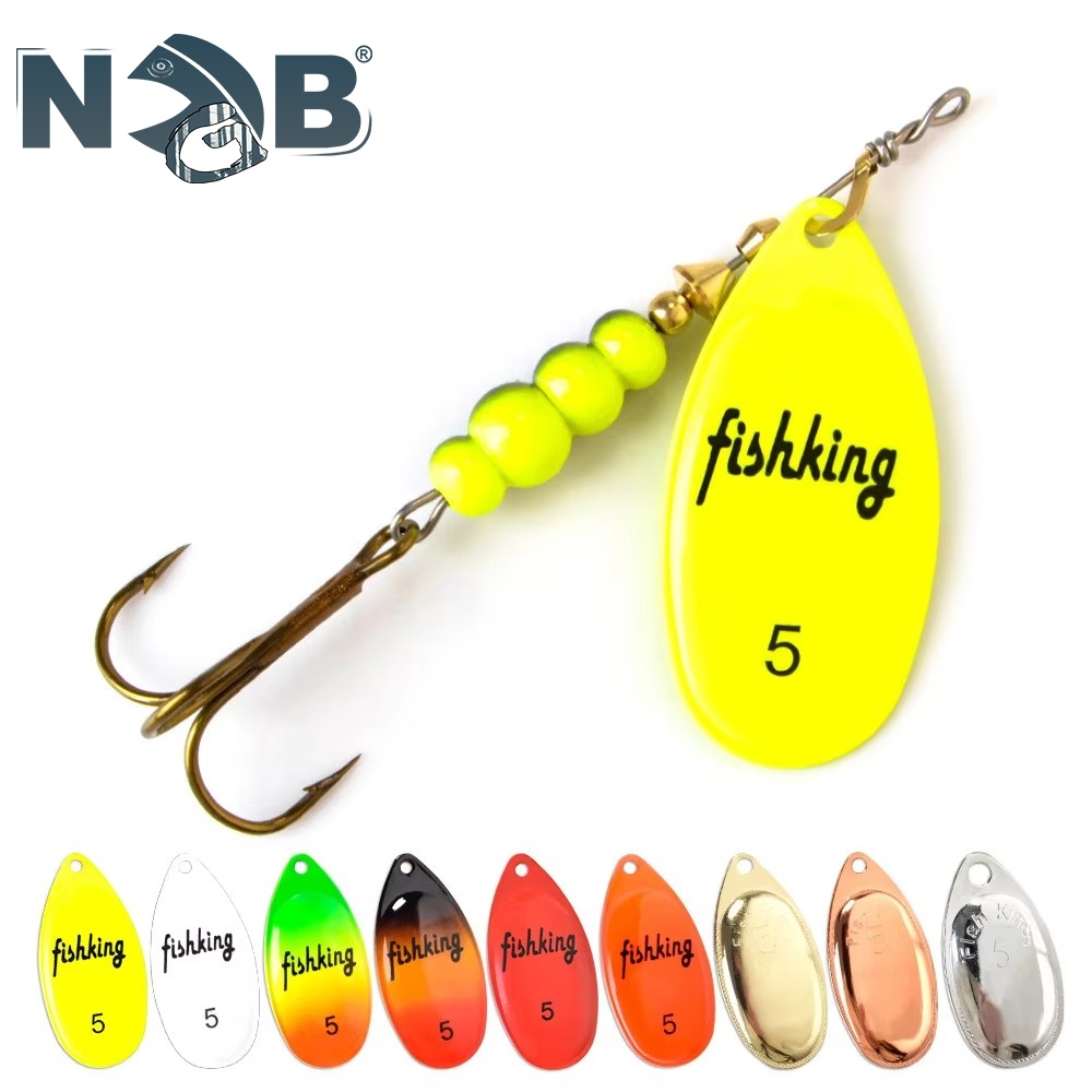 Ngb spinner isca 3.9g 4.6g 7.4 - Fishing Hook Treble avaliação e preço