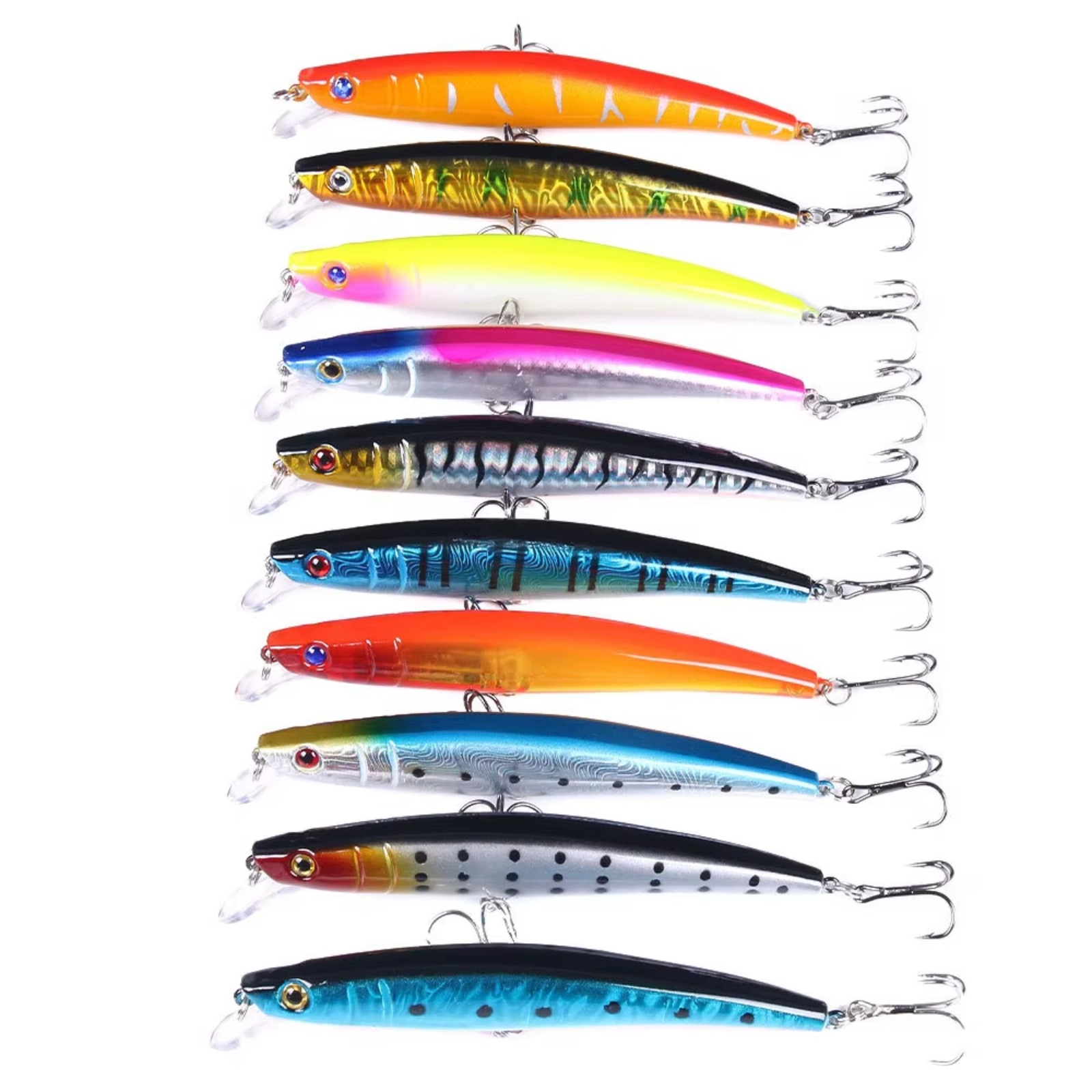 Isca Artificial Minnow 110mm 1 - Fishing Hook Treble avaliação e preço