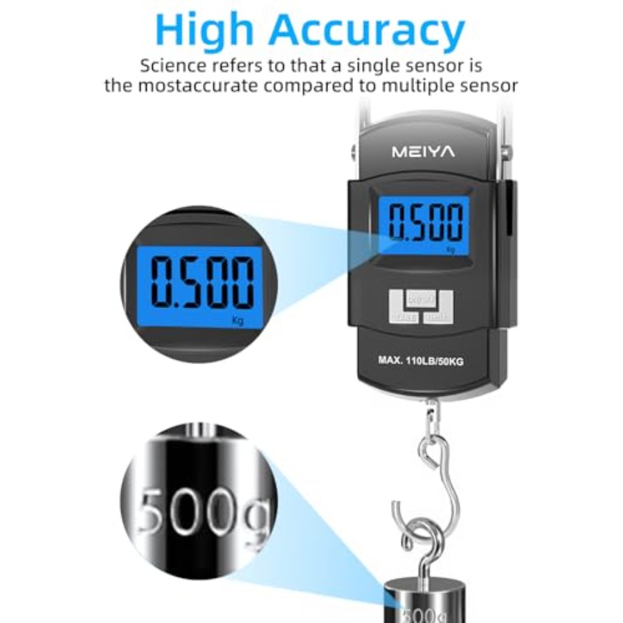 Balança Digital para Pesca 110 - Fishing Hook Stainless Steel avaliação e preço