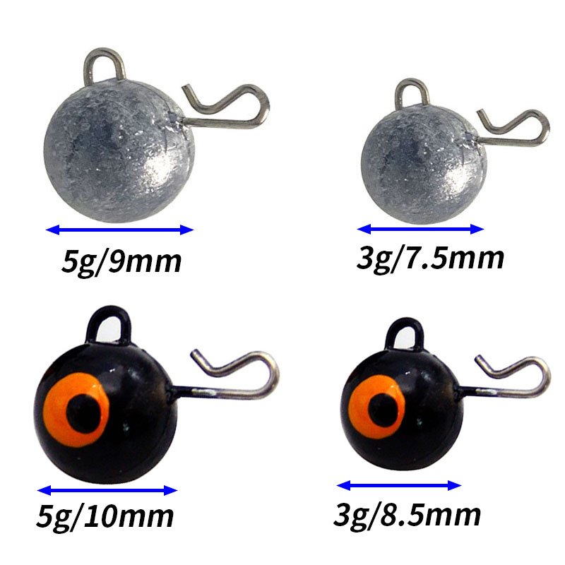 5 pçs peso de pesca chumbada b - Fishing Hook Jig avaliação e preço