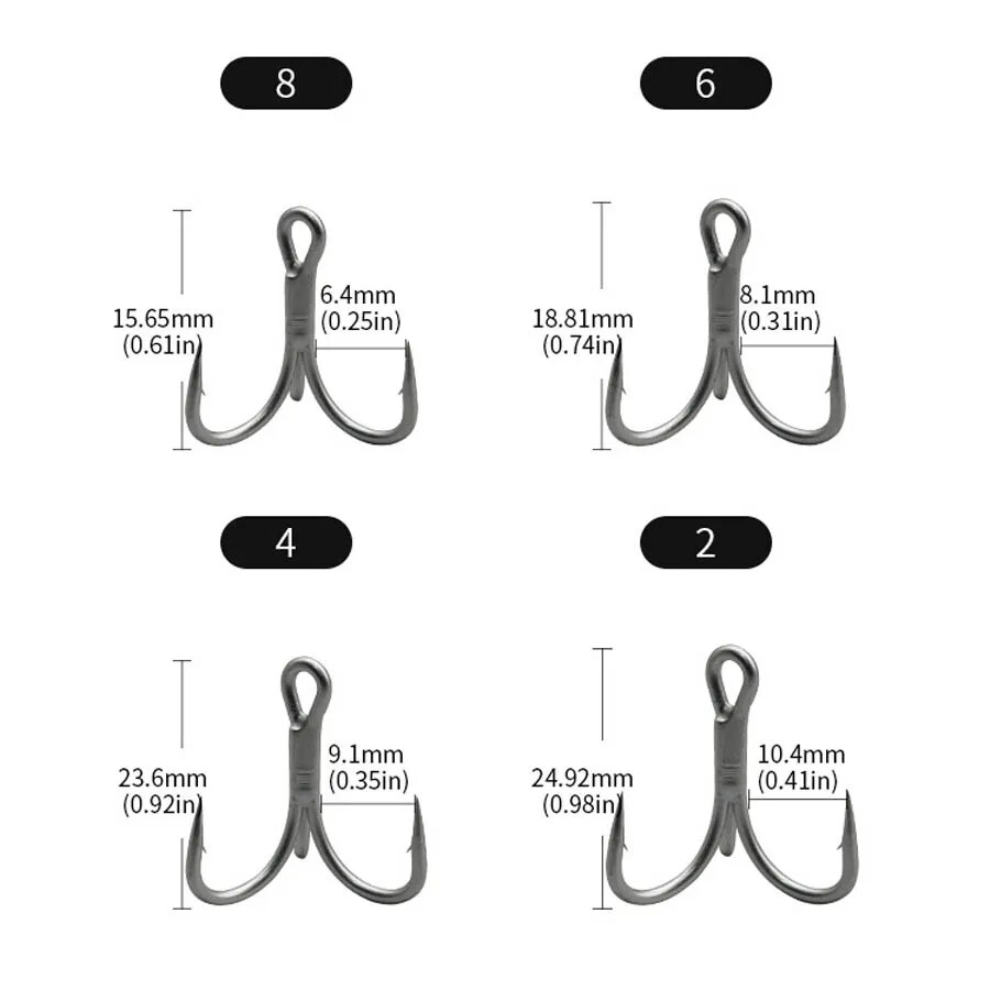 Ganchos agudos de pesca de aço - Fishing Hook Barbless avaliação e preço