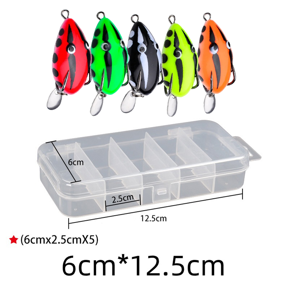5 pçs/caixa topwater iscas de  - Fishing Hook Weedless avaliação e preço