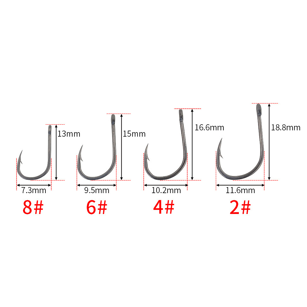 ABST 50 Peças Anzóis de Pesca  - Fishing Hook avaliação e preço