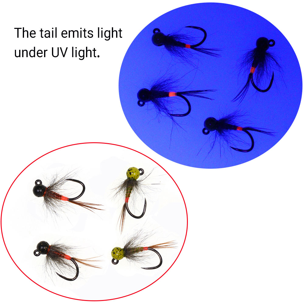6PCS Iscas de Tungstênio com C - Fishing Hook Barbless avaliação e preço