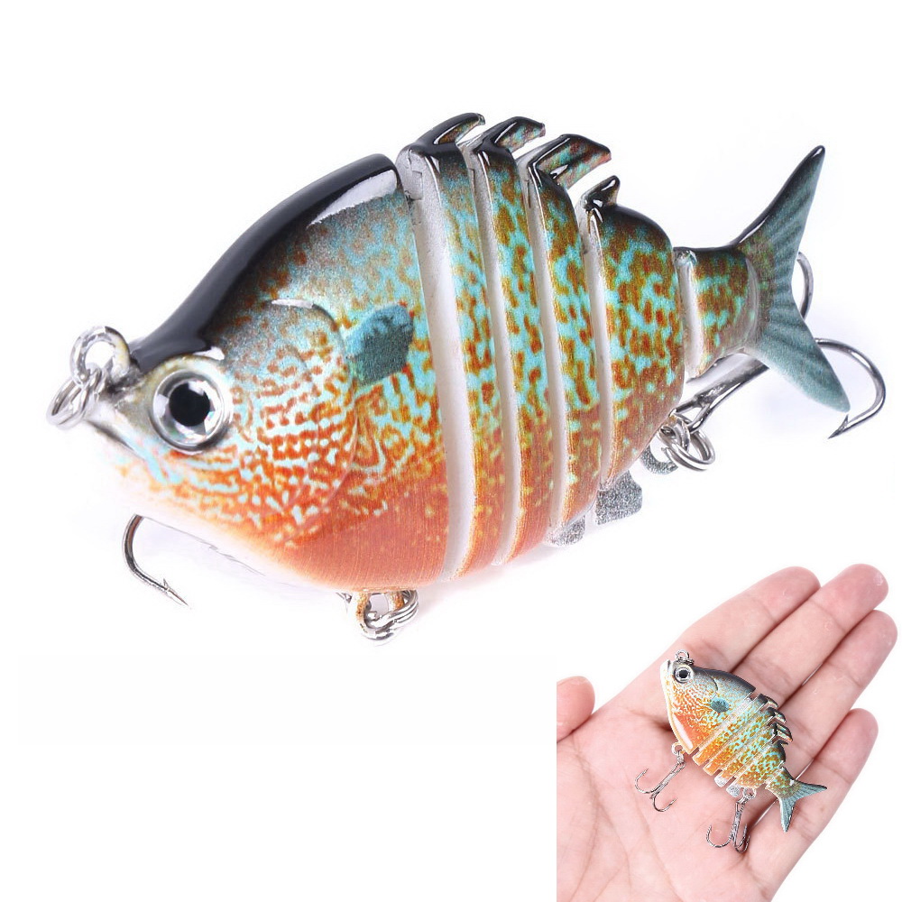 63mm 9.3g realista tilápia swi - Fishing Hook Treble avaliação e preço
