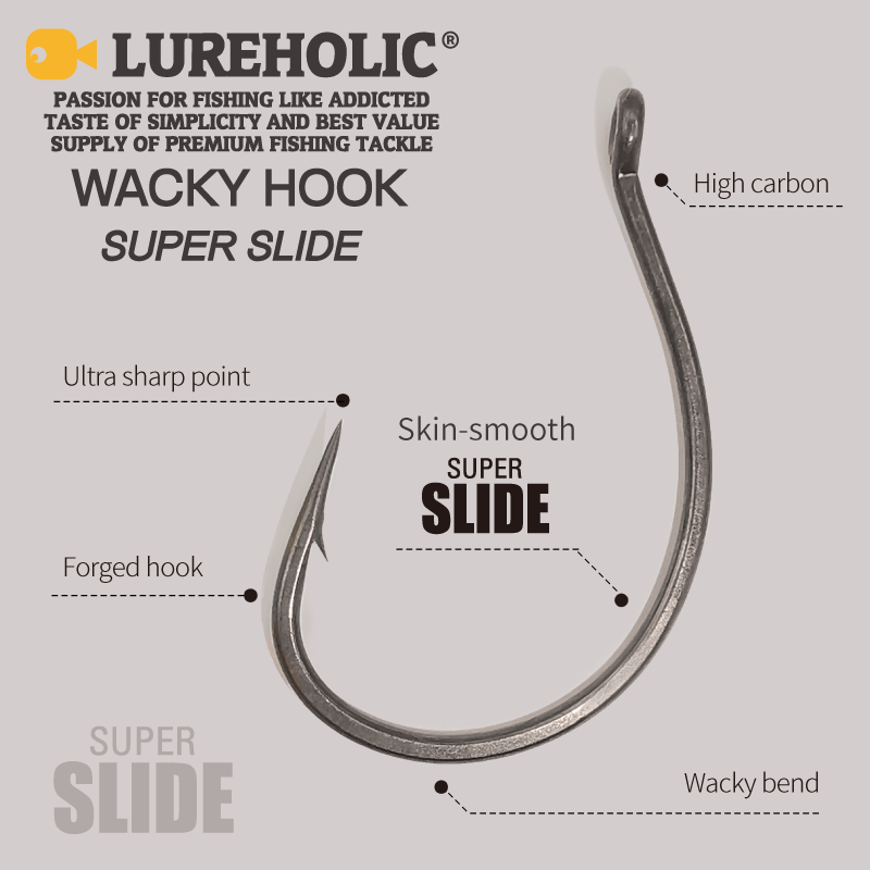 Lomeholic ptfe super slide gan - Fishing Hook Circle avaliação e preço