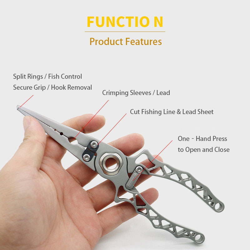 Alicate de Pesca Portátil em A - Fishing Hook Stainless Steel avaliação e preço