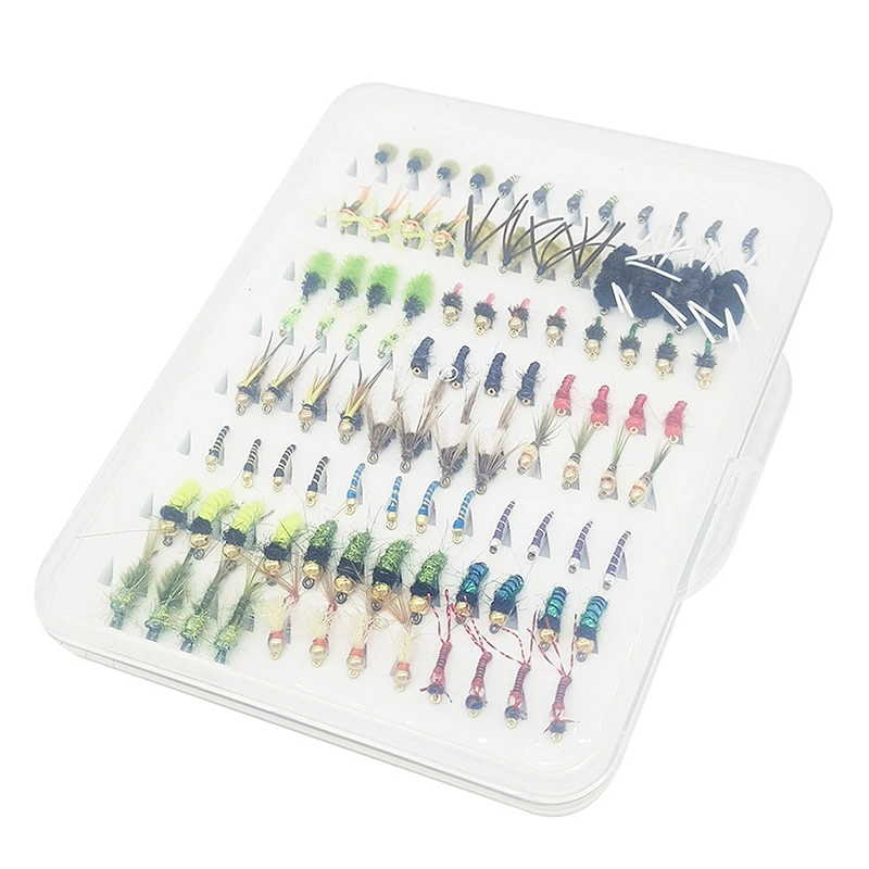 Caixa de Pesca à Mosca com Des - Fishing Hook Size avaliação e preço