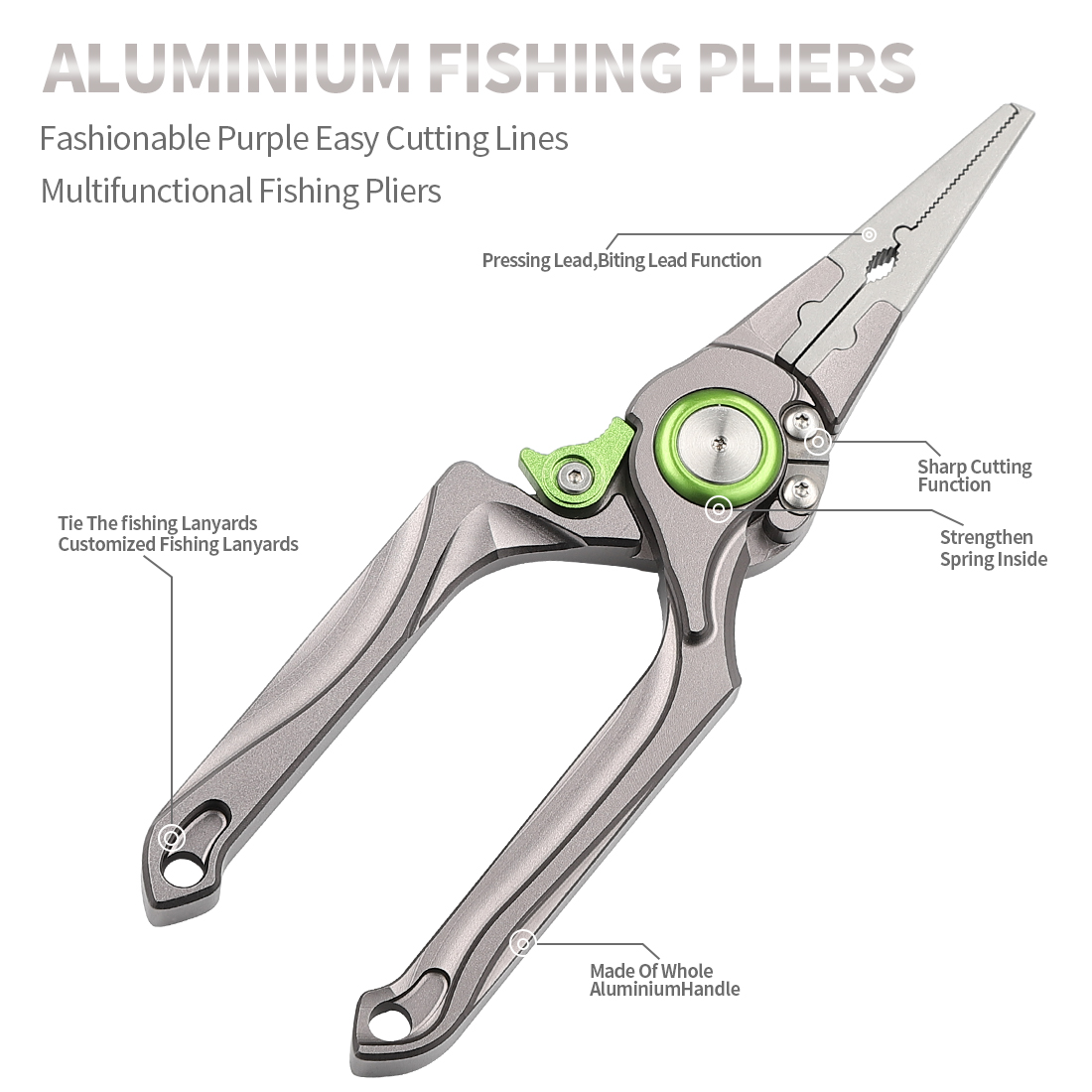 Alicate de Pesca em Alumínio C - Fishing Hook avaliação e preço