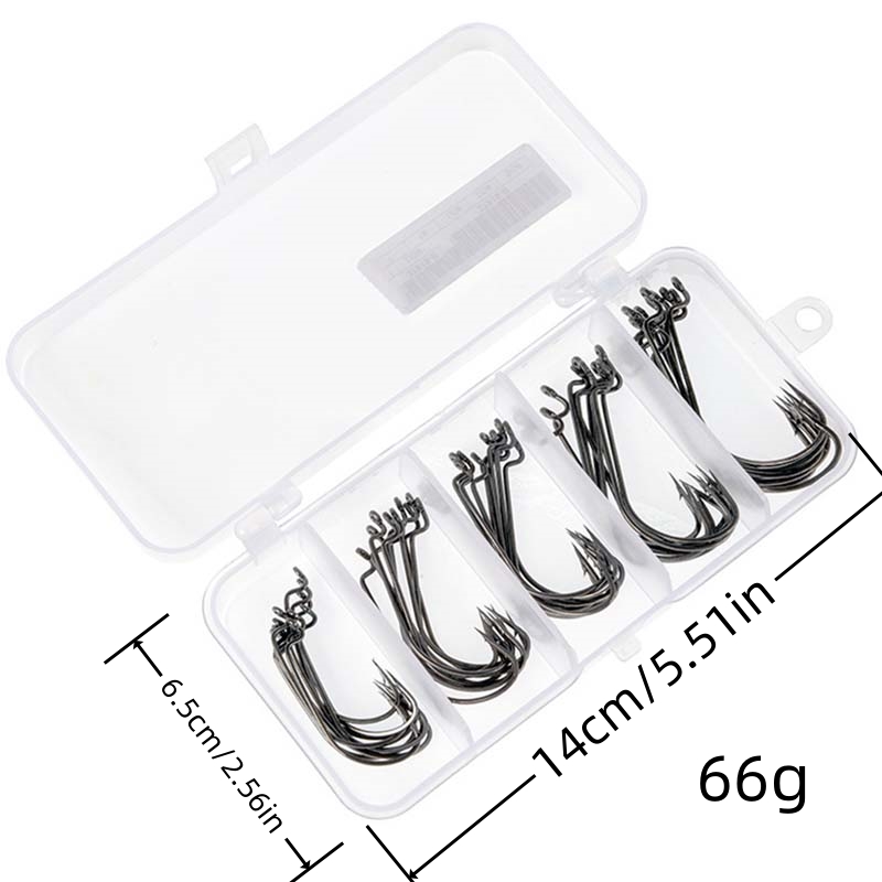 Caixa com 50 Anzóis de Pesca e - Fishing Hook Jig avaliação e preço