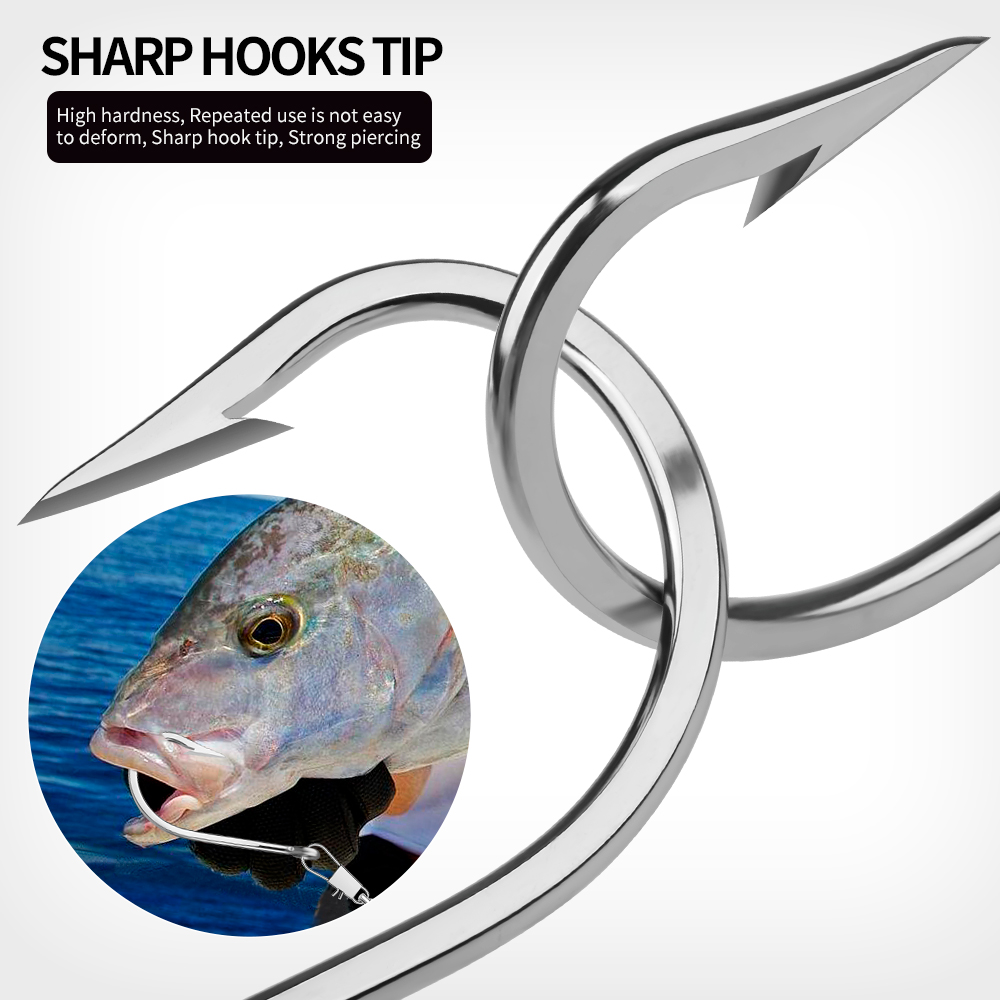 PROBEROS 5 peças de ganchos de - Fishing Hook Circle avaliação e preço