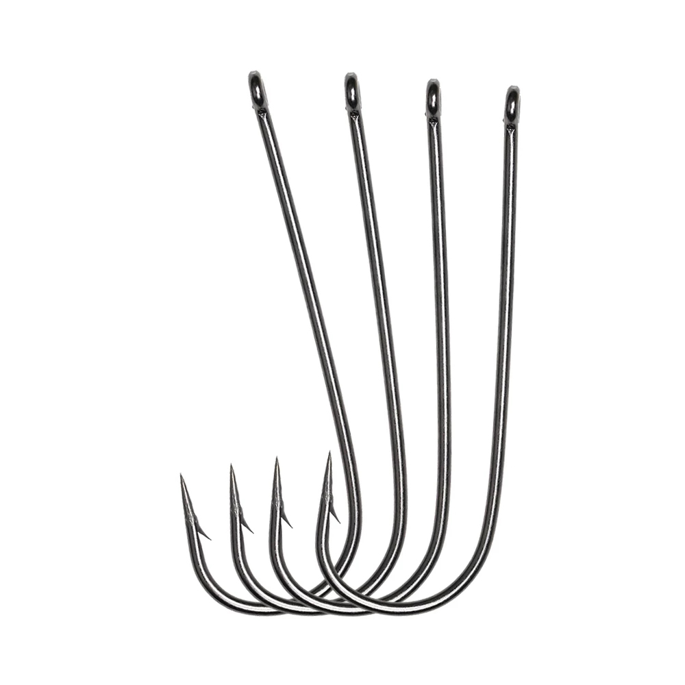 ICERIO 100PCS 16 #   - 3/0 Has - Fishing Hook Barbless avaliação e preço
