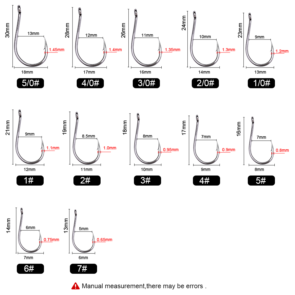 FTK-Japão Alto Aço Carbono Úni - Fishing Hook Circle avaliação e preço