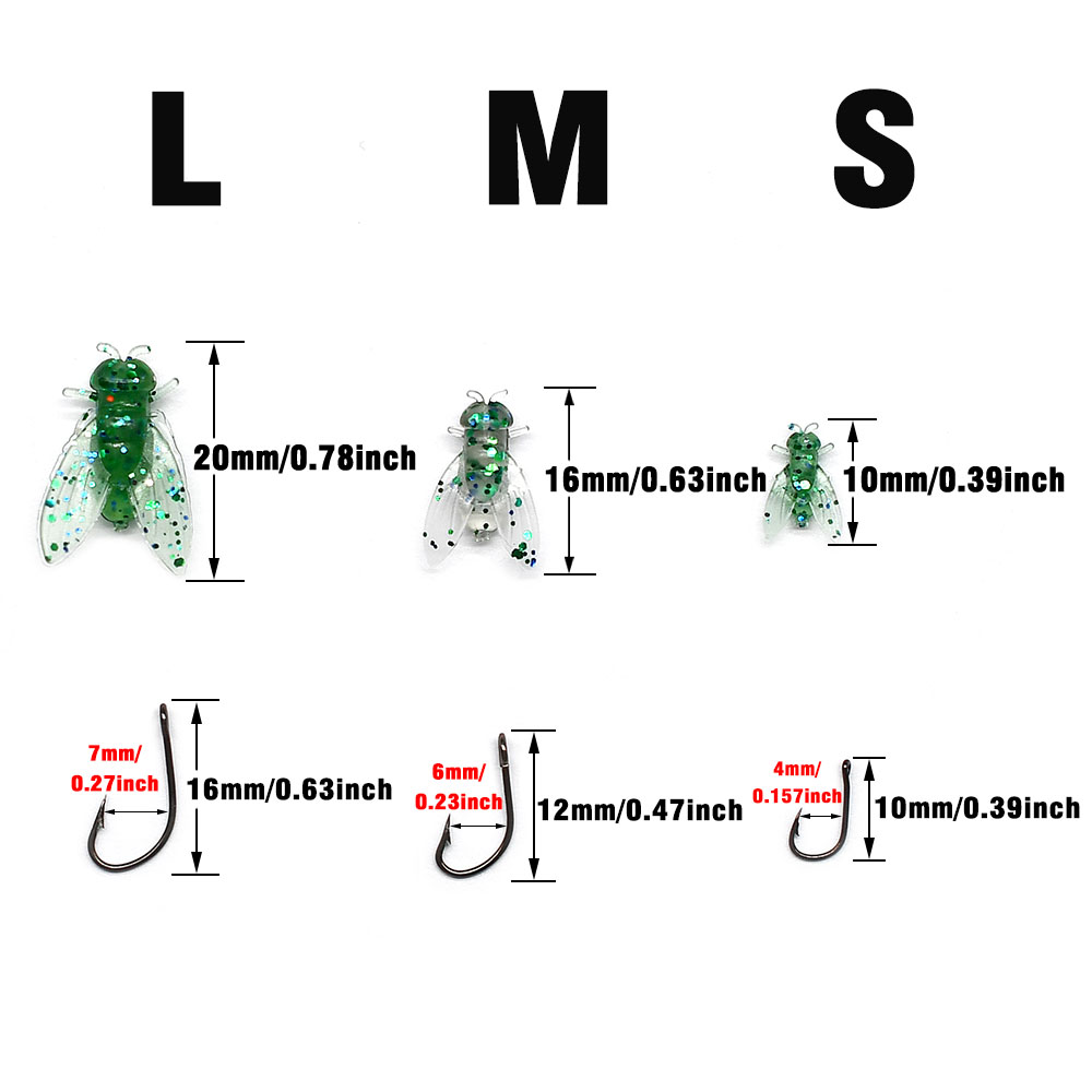 10 Iscas Artificiais Biônicas  - Fishing Hook Assortment avaliação e preço