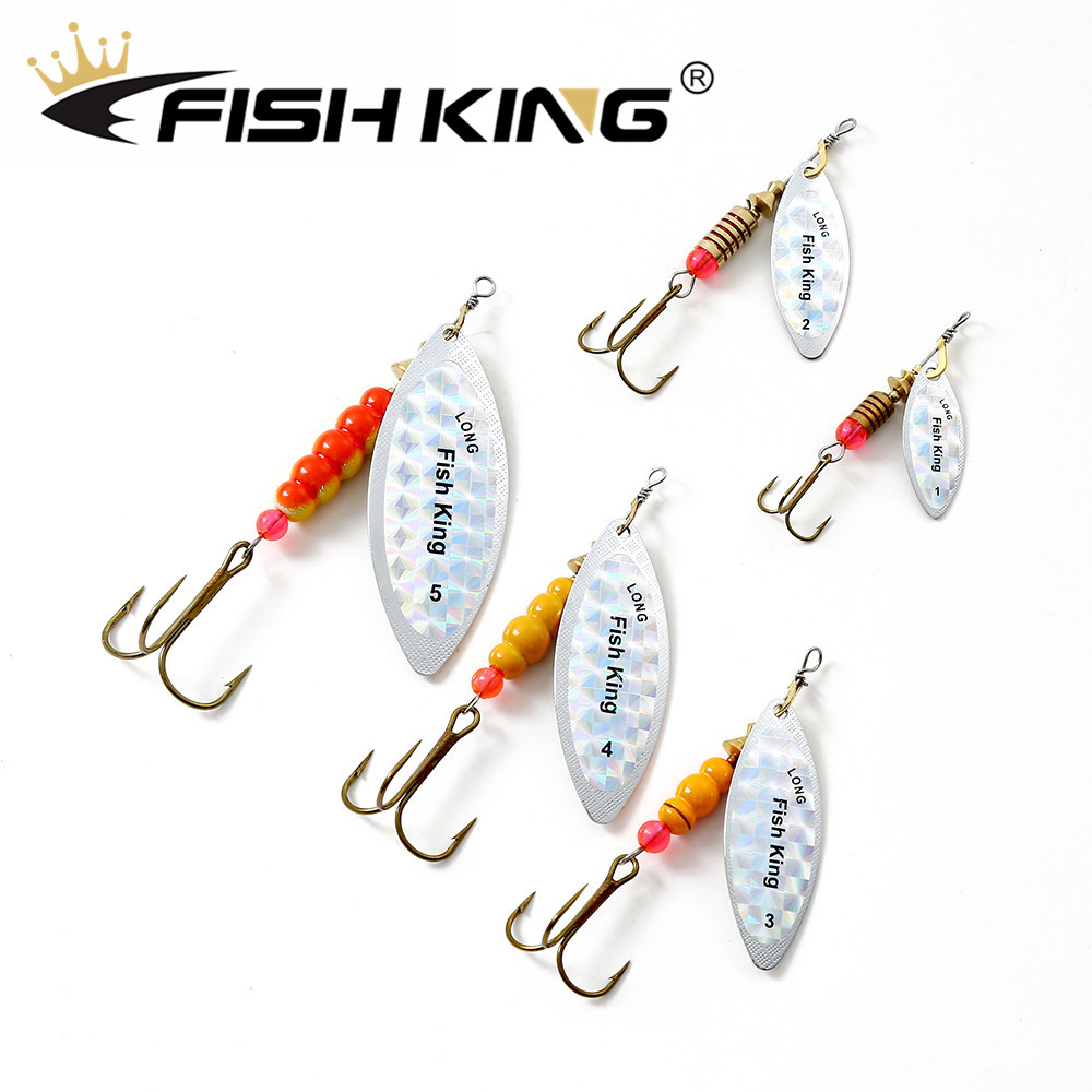 Rei peixe novo metal isca de p - Fishing Hook Treble avaliação e preço